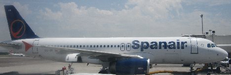 Spanair airbus A320 Spanair airbus A320