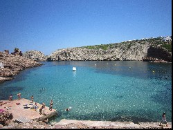 Cala Morell beach in Menorca