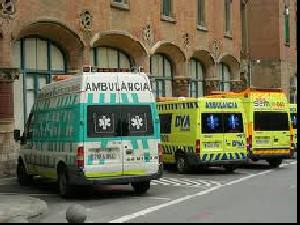 A multitude of different Ambulances in Catalunya