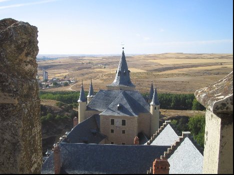 Segovia Castle - View from the ramparts