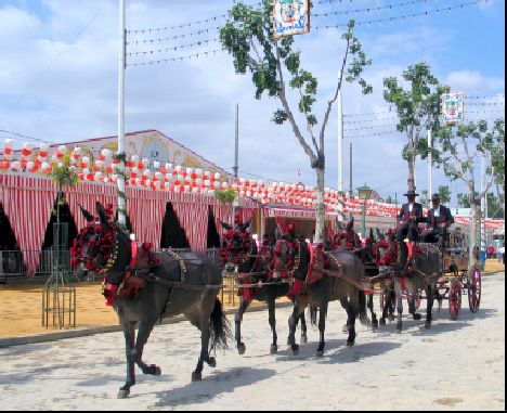 Fiestas in Seville - La feria de Sevilla Fiestas in Seville - La feria de Sevilla