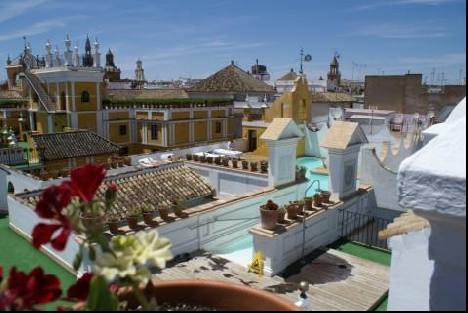 Seville's rooftop gardens