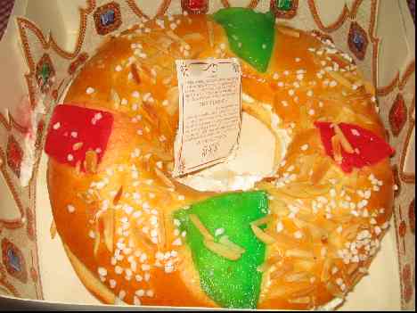 Spanish roscon reyes Spanish roscon reyes